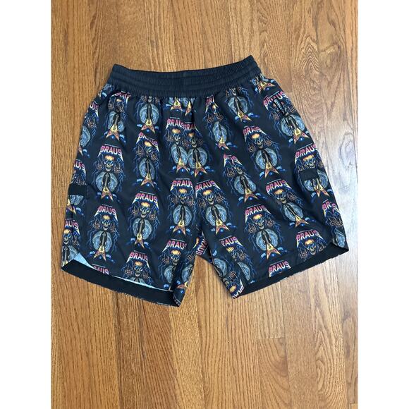 Braus Rock n Roll Men's MMA Fighting Shorts Size Medium 7” Inseam- EUC - Picture 1 of 5